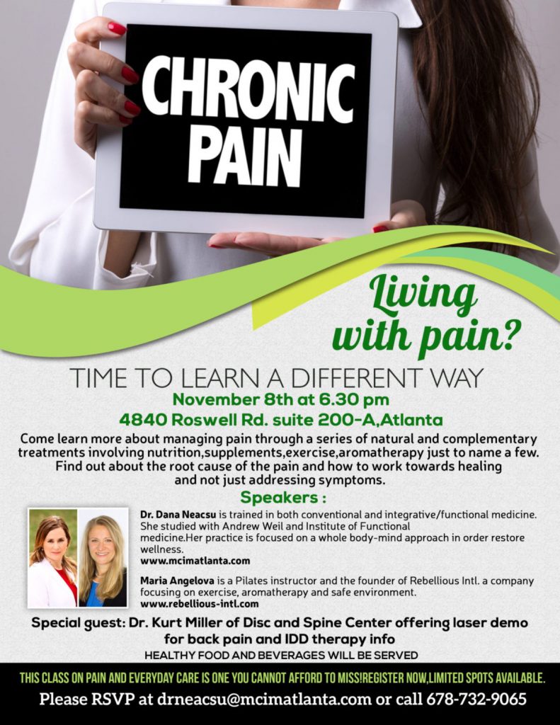 Chronic pain 101-alternative treatment
